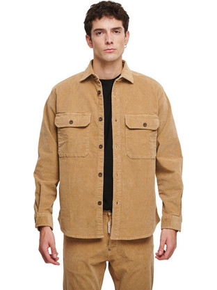 Premium Ανδρικό Πουκάμισο Μπεζ SKIVE-5061-BEIGE
