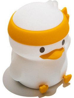 Νυχτερινό Φωτάκι Led Σιλικόνης Πάπια Muitomas Duck 14-9557