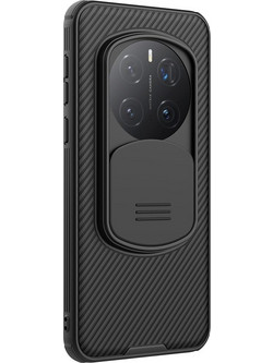 Θήκη Honor Magic7 Pro 5G NiLLkin Camshield Texture Pro Series Πλάτη με προστασία για την κάμερα από σκλήρό Premium TPU μαύρο