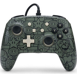 PowerA Power Up Mario Wired Controller Switch Grey