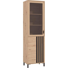 ΒΙΤΡΙΝΑ LAVAL 1K VS1 193 ARTISAN ΟΑΚ/ΜΑΥΡΟ 55x40x193εκ 11014534
