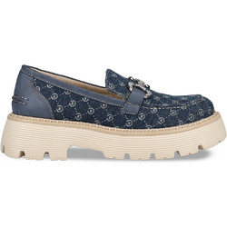 Μπλε denim chunky loafer