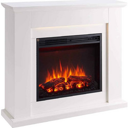 Richen Ektoras White Επιδαπέδιο Ηλεκτρικό Τζάκι 2000W Μ101xΥ88.3xΒ25cm