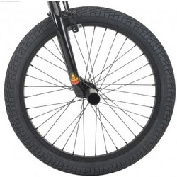 HARO ΤΡΟΧΟΣ ΕΜΠΡΟΣΘΙΟΣ ΔΙΠΑΤΟΣ LEUCADIA 20" GLOSS BLACK HP1709050 Μαύρο