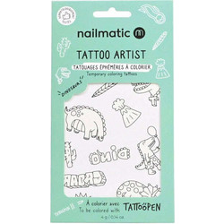 Nailmatic Προσωρινά Τατουάζ Dinosaurs