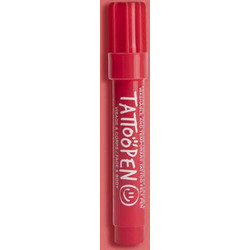 Nailmatic Μαρκαδόρος Δέρματος Tattoopen (Κόκκινο)