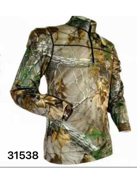 Μπλούζα ψαρέματος μακρυμάνικη - Camo - XXXL - 831538