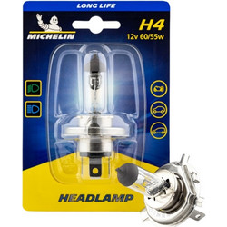 Michelin Λάμπα Αυτοκινήτου H4 12V 60/55W Long Life, 1τμχ