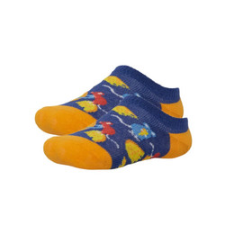 Ysabel Mora Παιδικές Κάλτσες Σοσόνια Αγόρι Footsies, Χρώμα Μπλε-Κίτρινο