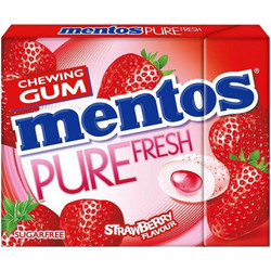 Mentos Τσίχλες Slim Box Strawberry 12X30gr (Π1675003)