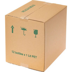 Χαρτοκιβώτιο 3 Φύλλων για Φιάλες Λαδιού 12 x 1lt Pet Marasca Π30 x Β22,5 x Υ27εκ