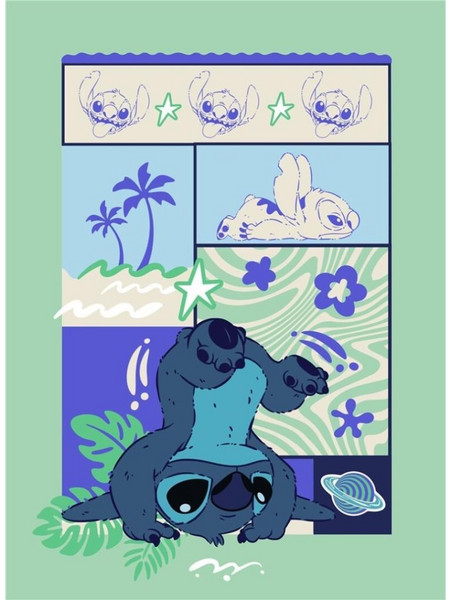 DISNEY - Flanel Blanket 110x150cm - Stitch