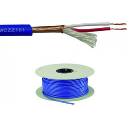 ZZiPP MCZZ101BL | Καλώδιο Μικροφώνου 2x0.22m Μπλε (Kουλ. 100m)