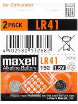 Maxell LR41 2τμχ