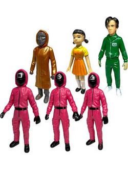 Squid Game Figurine 9 εκ. Τυχαία Επιλογή
