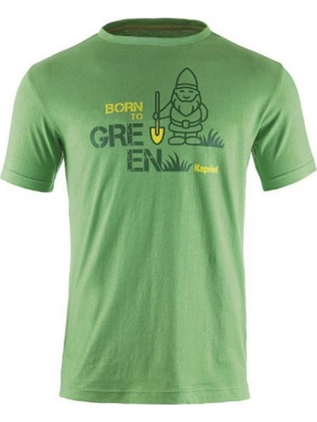 Μπλούζα t-shirt πρασινη με στάμπα kapriol 100% cotton L / 36826