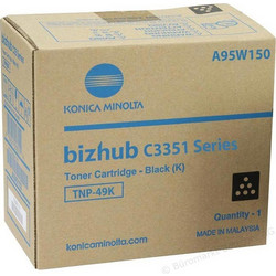 Konica Minolta TNP49K Black Toner