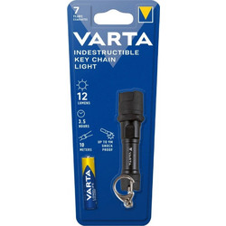 Varta Indestructible 1 AAA Φακός Μπρελόκ Μπαταρίας Led Αδιάβροχος 12lm