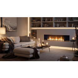 Καυστήρας Βιοαιθανόλης Infire Slimline Black Burner 1500