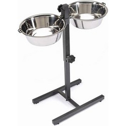 Camon Doggy Bar Μπολ Με Ρυθμιζόμενη Μεταλλική Βάση 4000ml