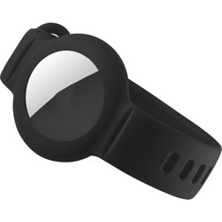Λουράκι σιλικόνης με θήκη για AirTag Black