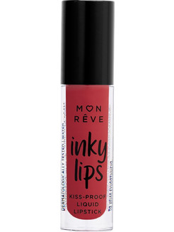 Mon Reve Inky Lips Kiss Proof 09 Long Lasting Matte Liquid Κραγιόν 4ml