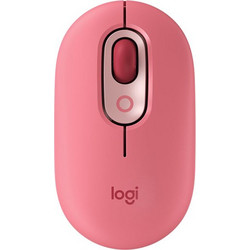 Logitech Pop Emoji Heartbreaker Ασύρματο Bluetooth Mini Ποντίκι Rose