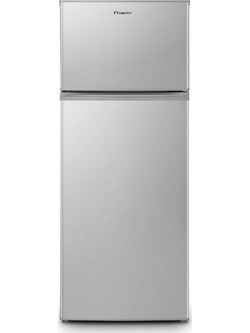 Inventor DP1442S Δίπορτο Ψυγείο 204lt Υ143xΠ55xΒ55cm Inox