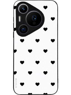 Sonique Heart Series Back Cover White (Huawei Pura 70 Pro)