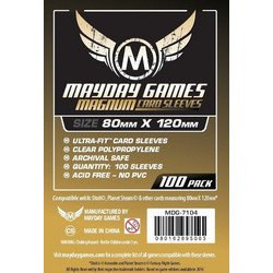 Mayday Sleeves - Magnum Ultra Fit 80x120mm (100 Θήκες)