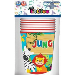 The Littlies Ποτήρια Παρτυ Jungle 6τεμ