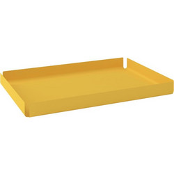 Διακοσμητικός Δίσκος (Ortho) - Matt Yellow, Pam & Co, W30 x D20 x H3 (cm) 33020-603