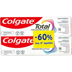 Colgate Total Original Οδοντόκρεμα κατά της Πλάκας & της Ουλίτιδας για Προστασία Ούλων 50ml
