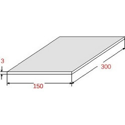 Λαμαρίνα Σιδήρου ανοξείδωτη Inox Mat 1500x3000x3mm