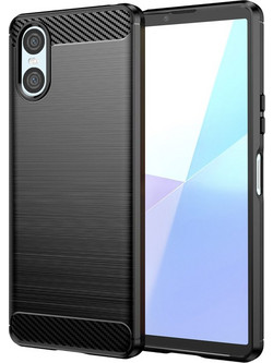 Techsuit - Carbon Silicone - Sony Xperia 10 VI - Black