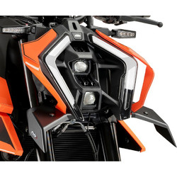ΜΠΡΟΣΤΙΝΑ SPOILERS DOWNFORCE NAKED FRONTAL MATTE BLACK ΓΙΑ KTM 990 DUKE/R '24-'25 22178J | PUIG