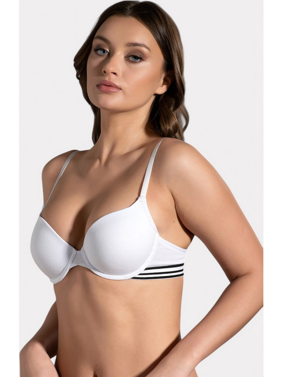 New Bra Lingerie Σουτιέν με Ελαφριά Ενίσχυση Λευκό NB5116-2