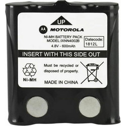 Επαναφορτιζόμενη μπαταρία Ni-Mh για Walkie Talkie 600 mAh 4.8 V Motorola TLKR