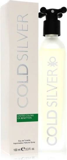 Benetton Cold Silver Eau de Toilette 100ml