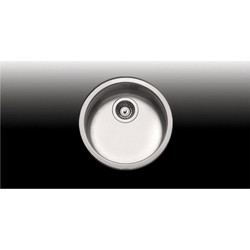 Apell 8400 Υποκαθήμενος Νεροχύτης Στρογγυλός Inox Αντιστρεφόμενος