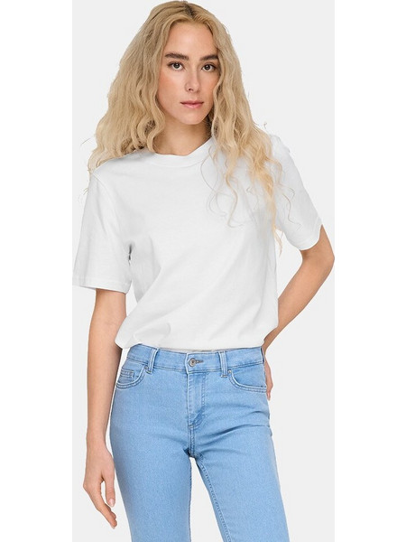 Only Onlmonja Γυναικείο T-Shirt 15320892/C-N100 White