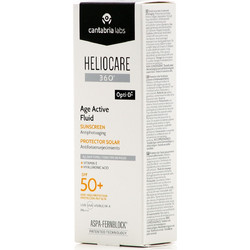 Heliocare 360 Age Active Fluid Αντηλιακή Κρέμα Προσώπου Κατά των Πανάδων SPF50 50ml