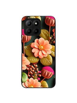 Sonique 3D Flower Series Θήκη (Honor 70 Lite 5G) Σομόν
