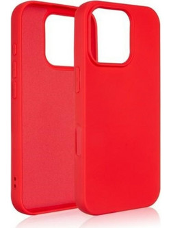Beline Etui Silicone iPhone 16 Pro 6.3''czerwony/red