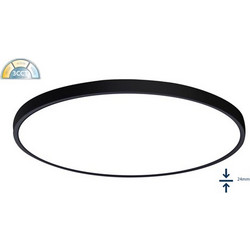 ΦΩΤΙΣΤΙΚΟ LED 24W ΣΤΡΟΓΓΥΛΟ 3CCT ΜΑΥΡΟ Φ300x24 2880L | 05-00454-2
