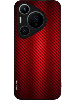 Sonique Carbon Series Back Cover Red (Huawei Pura 70 Pro)