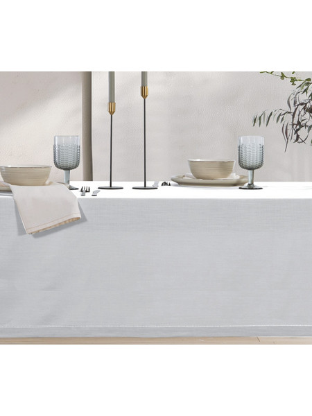 ΤΡΑΠΕΖΟΜΑΝΤΗΛΟ STEADY 150X180 NEF-NEF HOMEWARE WHITE