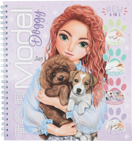 TOPModel - Doggy Colouring Book (0413218 )