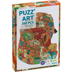 Puzzle Djeco Art Peacock 500 Κομμάτια