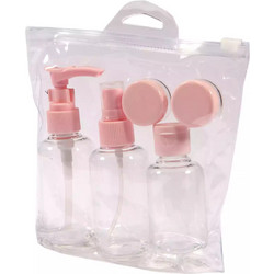 RO-RO Σετ Ταξιδίου 5 τεμαχίων Ροζ